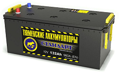 Тюменский аккумулятор 6СТ-132L Стандарт прямая полярность