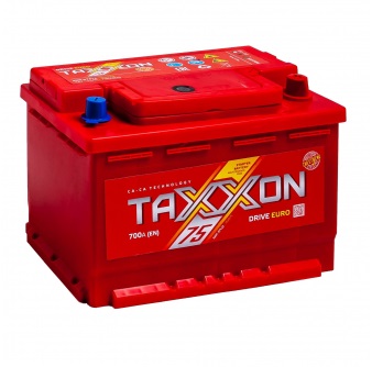 Аккумулятор TAXXON DRIVE EURO 75ah обратная полярность